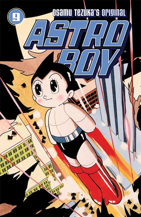 Portada de un cómic manga de Astro Boy, el personaje creado por Osamu Tezuka. Portada de un cómic manga de Astro Boy, el personaje creado por Osamu Tezuka.