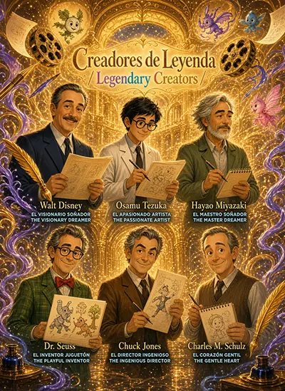 Creadores de personajes legendarios.