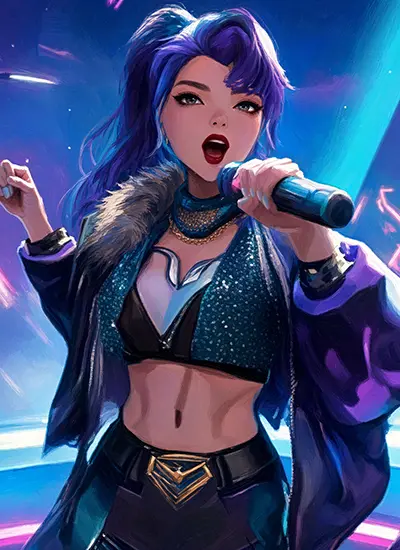 Diseño de personajes KPOP ilustrations