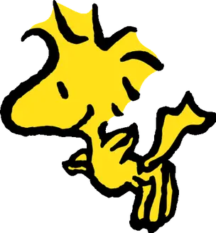 Woodstock the bird, a character created by Charles M. Schulz for the Peanuts comic strip