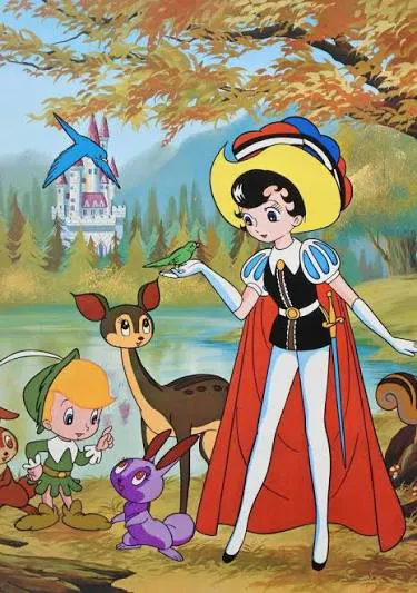 La Princesa Caballero (Princesa Zafiro), Ribon no Kish Ribon no Kishi, más conocida como La princesa caballero, es una serie de manga escrita y dibujada por Osamu Tezuka.