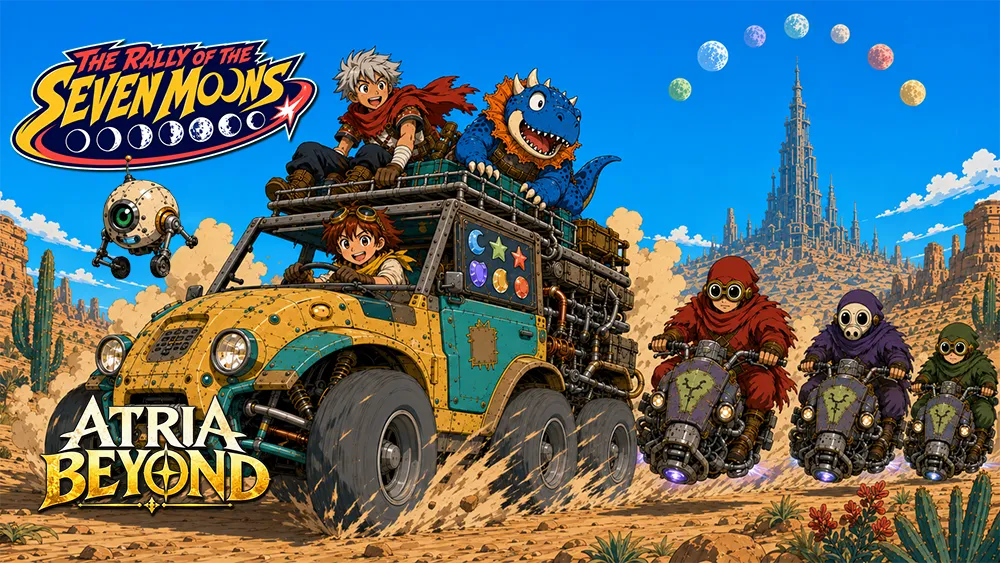 Atria Beyond, Episodio 1, The Rally of the Seven Moons
