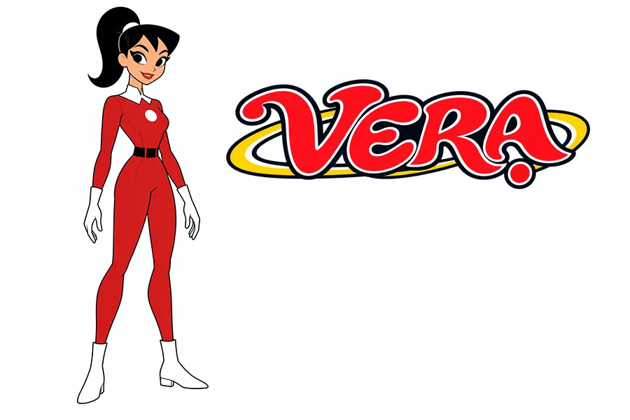 El personaje Vera de la serie Beat Bureau