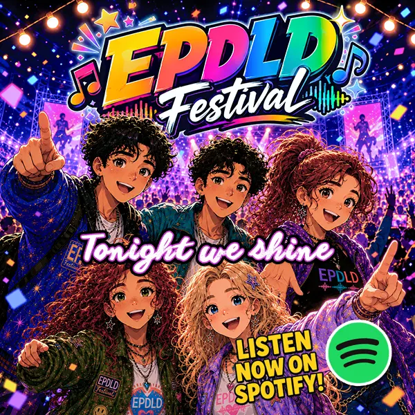 Listen now on Spotify: EPDLD Festival - Tonight We Shine.
